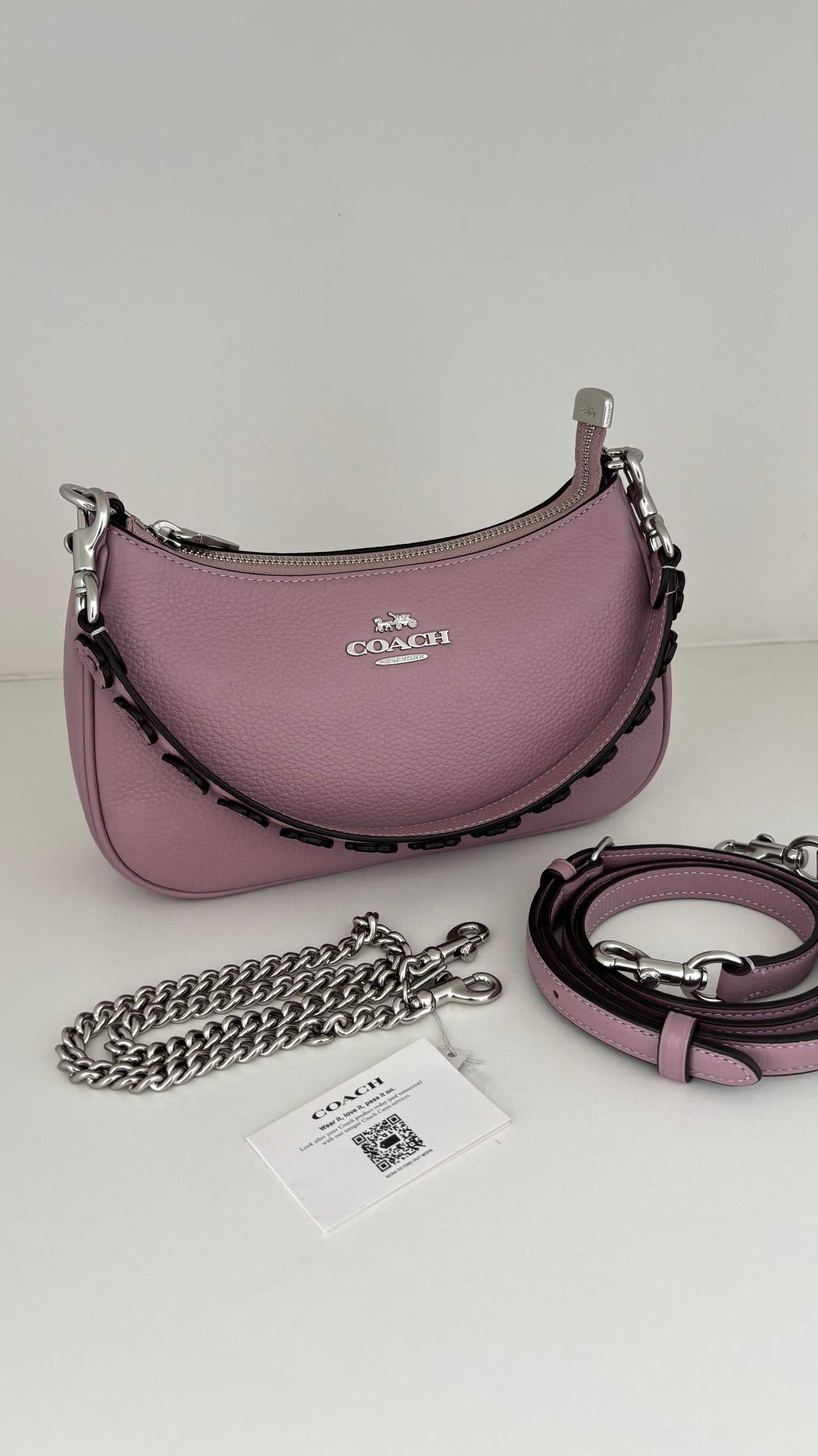 Cartera/Crossbody + Strap cadena Coach