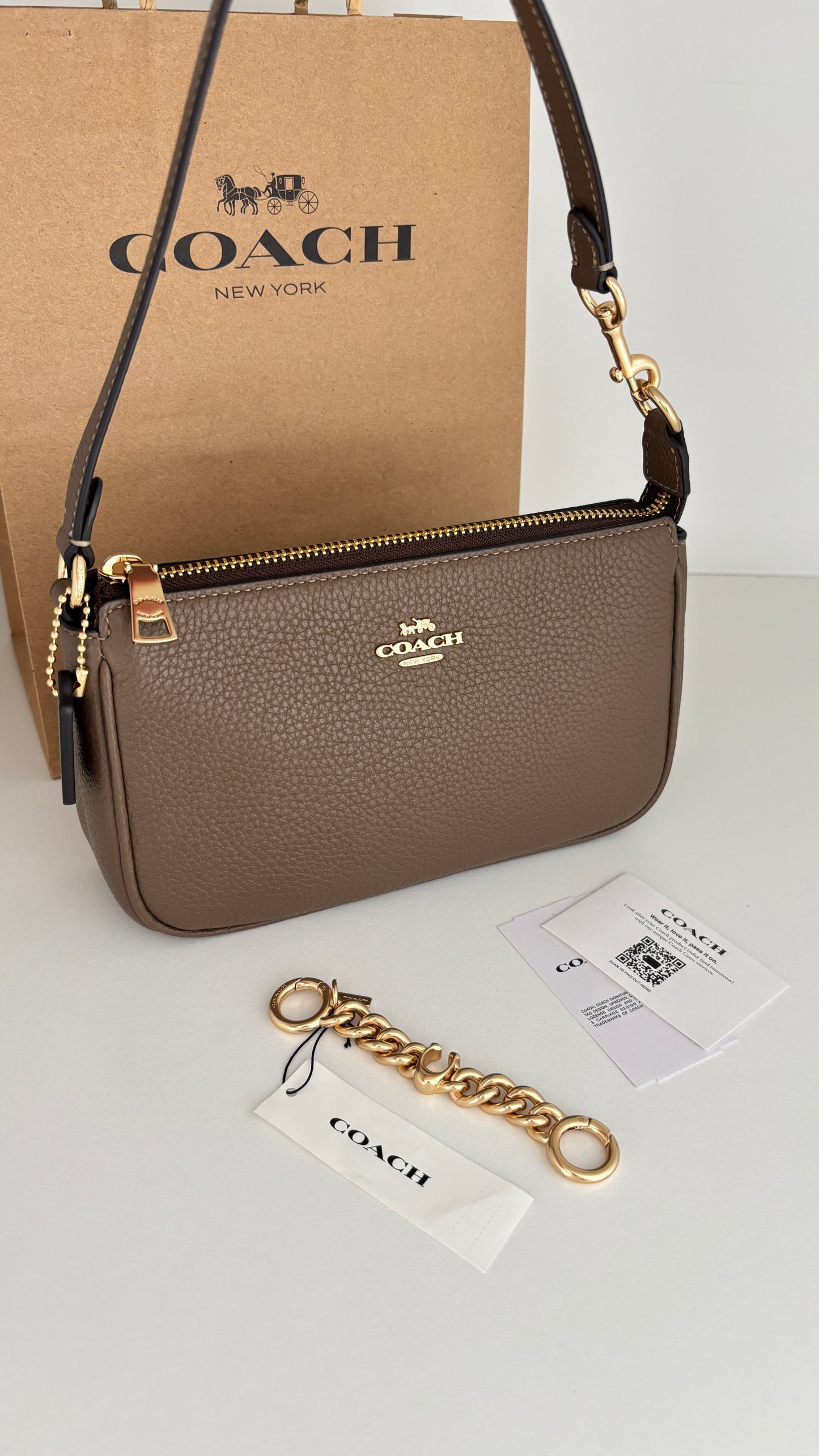 Cartera Nolita + Strap Extensor Coach