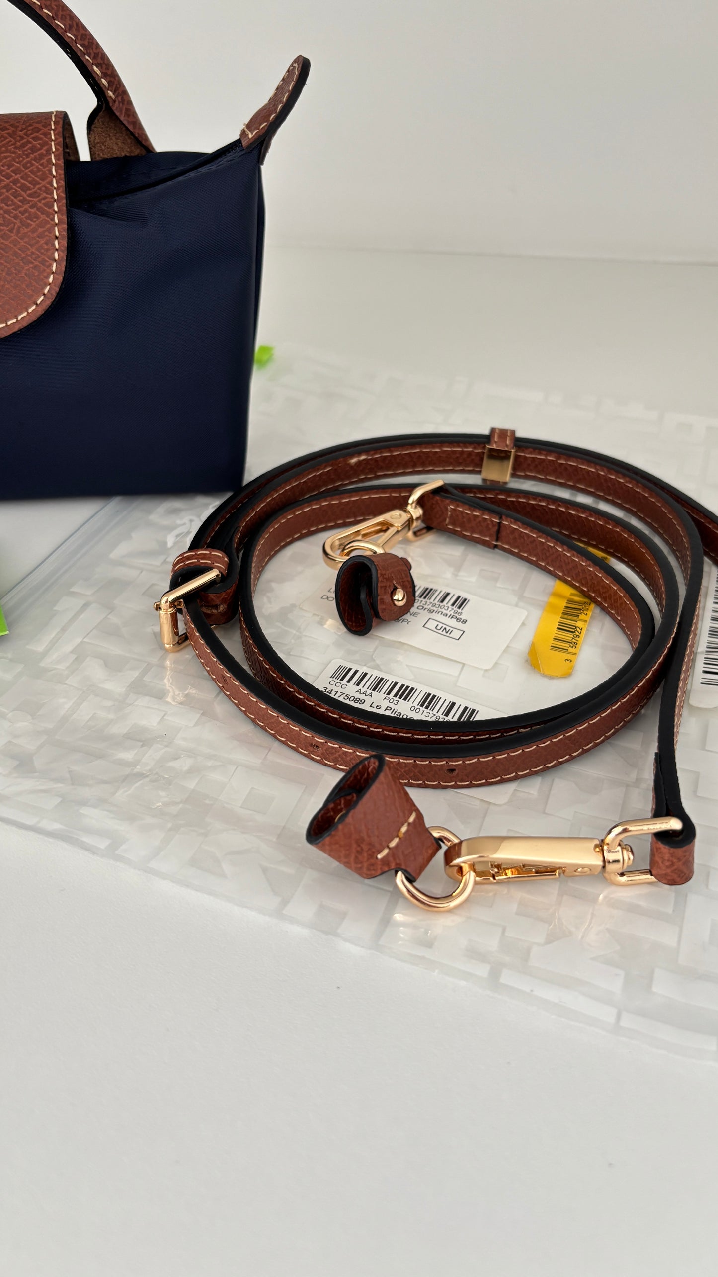 Mini Longchamp + Strap